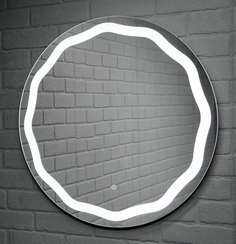 Зеркало Домино Будапешт 700х700 с подсветкой Domino