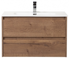 Тумба с раковиной BelBagno Kraft 100-BB1000ETL Rovere Tabacco