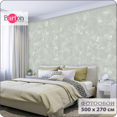 Фотообои флизелиновые 3d Bartonwall Цветы Растения 500х270 см M21705-Z