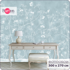 Фотообои флизелиновые 3d Bartonwall Цветы Растения 300х270 см M21703-C