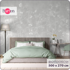 Фотообои флизелиновые 3d Bartonwall Цветы Растения 500х270 см M21705-G