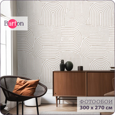 Фотообои флизелиновые 3d Bartonwall Геометрия Абстракция 300х270 см M23603-B