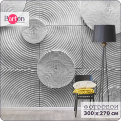 Фотообои флизелиновые 3d Bartonwall Геометрия 300х270 см M23303-G