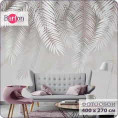 Фотообои флизелиновые 3d Bartonwall Пальмовые листья 400х270 см M20804-G