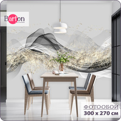 Фотообои флизелиновые 3d Bartonwall Абстракция Птицы 300х270 см M20403-G