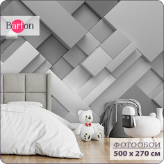 Фотообои флизелиновые 3d Bartonwall Геометрия 500х270 см M05105-G