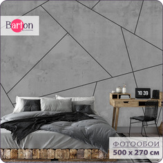 Фотообои флизелиновые 3d Bartonwall Абстракция Геометрия 500х270 см M17005-K