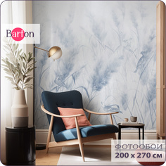 Фотообои на стену флизелиновые 3d Bartonwall Колосья пшеницы Птицы 200х270 см N15902-C