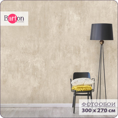 Фотообои флизелиновые 3d Bartonwall Бетон Геометрия 300х270 см M17003-BR