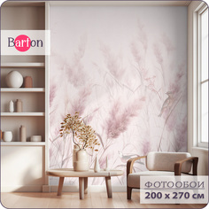 Фотообои на стену флизелиновые 3d Bartonwall Колосья пшеницы Птицы 200х270 см N15902-P