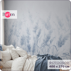 Фотообои на стену флизелиновые 3d Bartonwall Колосья пшеницы Птицы 400х270 см N15904-C