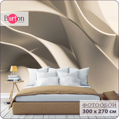 Фотообои флизелиновые 3d Bartonwall Абстракция Геометрия Узор 300х270 см M19603