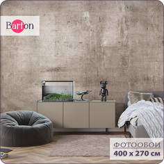 Фотообои флизелиновые 3d Bartonwall Бетон 400x270 см M20104-B