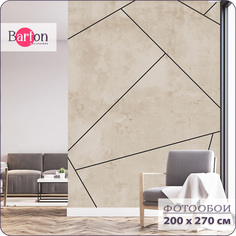 Фотообои флизелиновые 3d Bartonwall Абстракция Геометрия 200х270 см M17002-B
