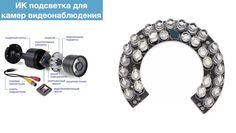 ИК подсветка для камеры видеонаблюдения Xiongmaitech