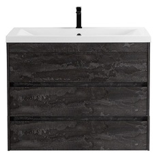 Тумба под раковину Art&Max FAMILY-M Family-M-900-3C-PIA-IS напольная, Iron Stone