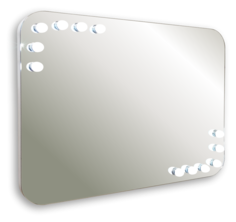 Зеркало Azario Турин 40x70 LED