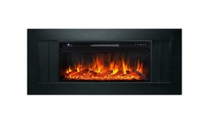 Электрокамин Royal Flame Line 42 чёрный с очагом Vision 42 LOG LED