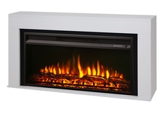 Электрокамин RealFlame Orion 36 WT с очагом Flash 36, обогрев, звук потрескивания дров