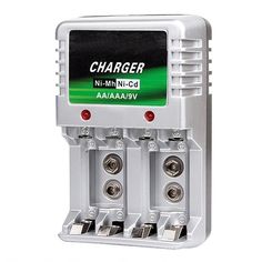 Зарядное устройство для аккумуляторов батареек AA AAA 9V крон No Brand