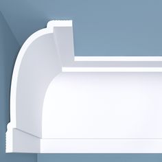 Карниз bello deco К19 потолочный 200х100х2000 мм, 2 шт., белый