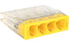 Строительно-монтажная клемма EKF СМК 2273-244 с пастой уп. 100шт. арт. pls-smk-2273-244