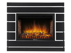 Каминокомплект Electrolux Moderno 25 с очагом EFP/P-2520LS шпон чёрный дуб