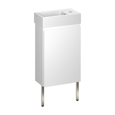 Подвесная тумба с раковиной и ножками для ванной Wellsee WC Area 221801003 в наборе 3 в 1