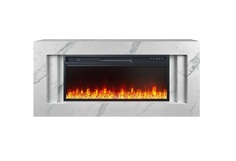 Электрокамин Royal Flame Line 42 белый мрамор с очагом Vision 42 LED