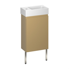 Подвесная тумба с раковиной и ножками для ванной Wellsee WC Area 221803004 в наборе 3 в 1