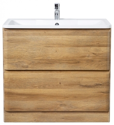 Тумба с раковиной BelBagno Albano 100-PIA Rovere Rustico