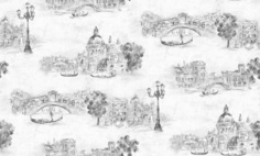 Обои виниловые на флизелине Артекс Кампанила 10971-01. 1,06*10,05м