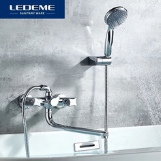 Смеситель для ванны Ledeme L2587 хром