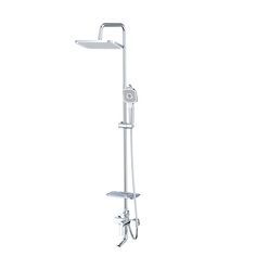 Смеситель Lemark Aura LM0662CH для ванны с тропическим душем