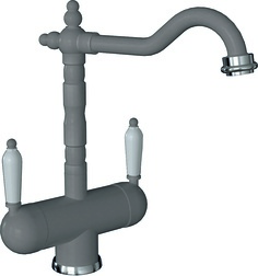 Смеситель Flortek АРИЯ FK грей 334.21H.2113.305