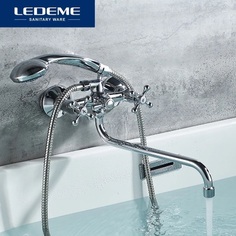 Смеситель для ванны Ledeme L2508 хром