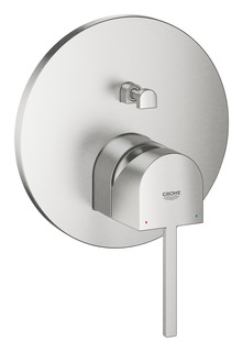 Внешняя часть смесителя для ванны GROHE Plus, суперсталь (24060DC3)
