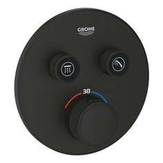 Смеситель для ванны с душем Grohe 29507KF0 фантомный черный