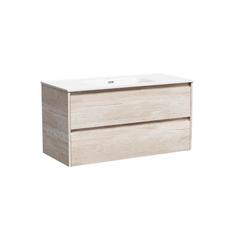 Тумба подвесная SANCOS Libra 990х450х500, дуб галифакс натуральный, арт. LB100EG