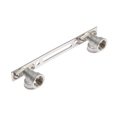 Угольник установочный для смесителя AQUALINK, на планке, 1/2", внутренняя резьба