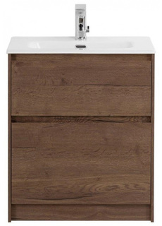 Тумба с раковиной BelBagno Kraft 60-PIA-BB600ETL Rovere Tabacco