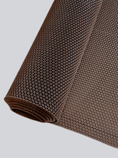 Коврик противоскользящий для бассейна и бани CARPET&HOME 90см*600см Коричневый