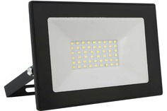 Светильник Светодиодный 220V 50W 6500K Черный Ultraflash Ultraflash LFL5001C02