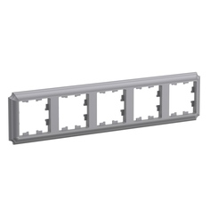 Рамка 5-постовая универсальная Systeme Electric Atlas Design Antique, сталь ATN100905