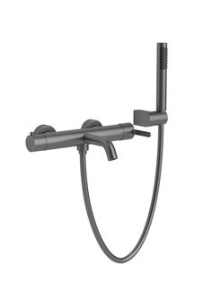 Смеситель для ванны AltroBagno Unione Unione-0222-GrMtM серый металл