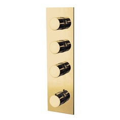 Смеситель для душа Fima Carlo Frattini Therm брашированное золото F3869X3OS
