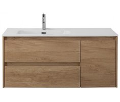 Тумба с раковиной BelBagno Kraft 100-BB1000ETL-L Rovere Nebrasca Nature