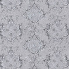 Обои Decori-Decori Amore 82830 Винил на флизелине (1,06х10,05) Серый, Вензель Decori&Decori