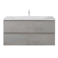 Тумба для ванной Cezares MOLVENO 100 с раковиной CEZ1000/500-LV-MR Beton