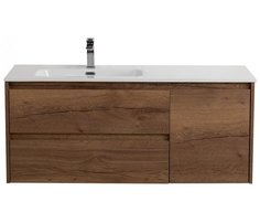 Тумба с раковиной BelBagno Kraft 100-BB1000ETL-L Rovere Tabacco